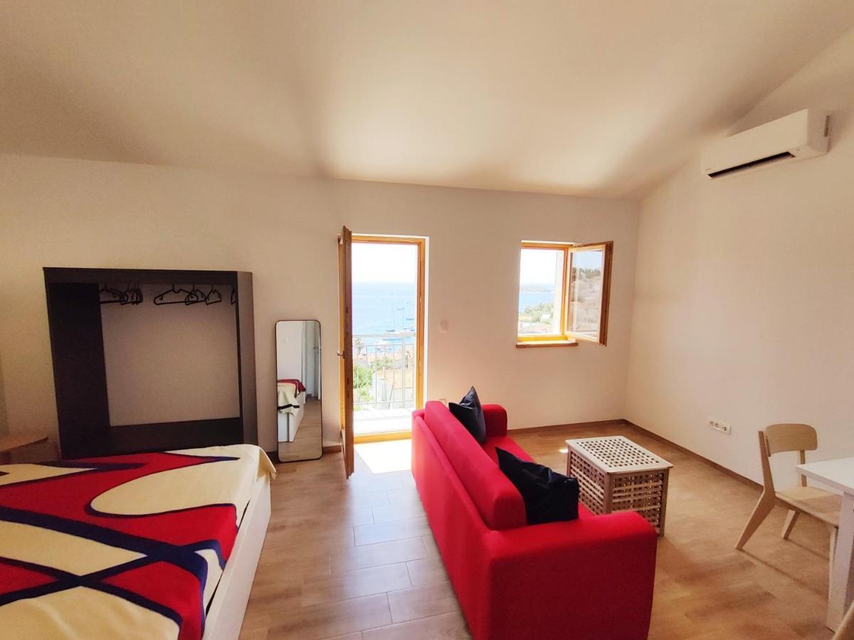 Brand New Apt W Balcony & Perfect Seaview At Center Хвар Экстерьер фото