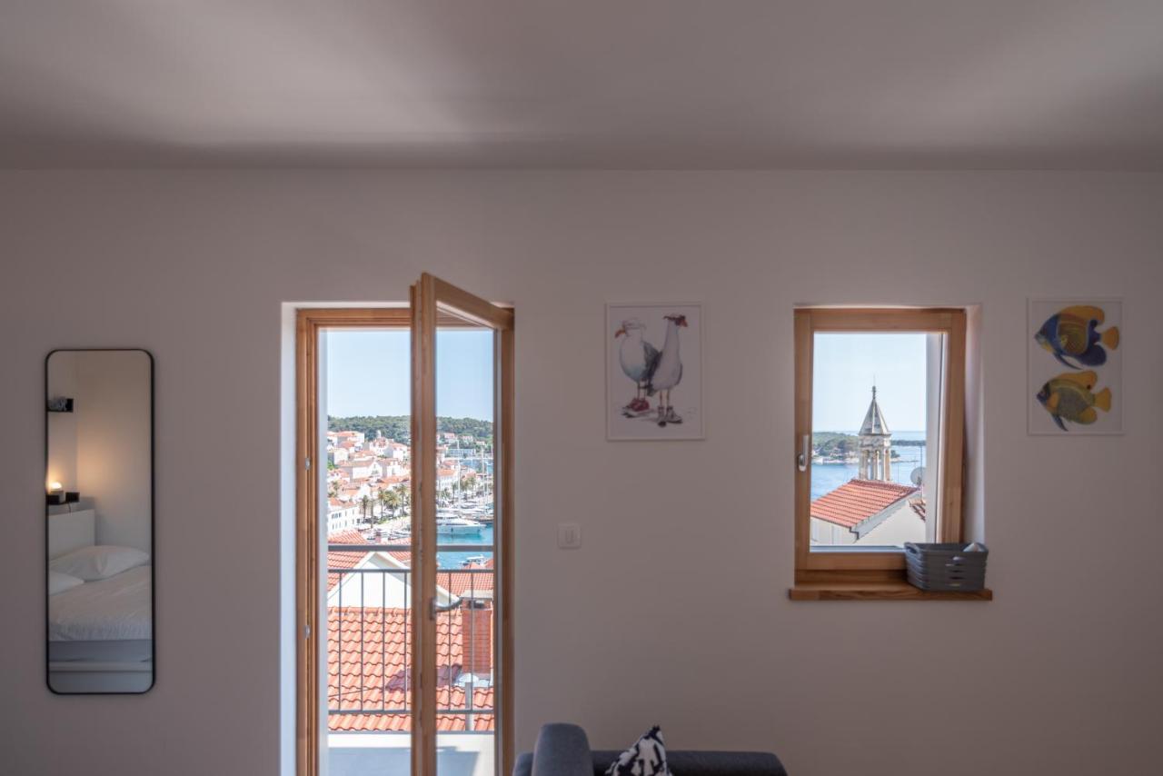 Brand New Apt W Balcony & Perfect Seaview At Center Хвар Экстерьер фото